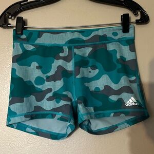 adidas Light Blue & Teal Athletic Top